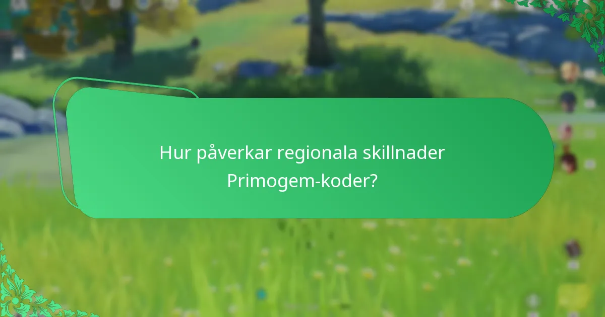 Vilka är språkvariationerna för Primogem-koder?
