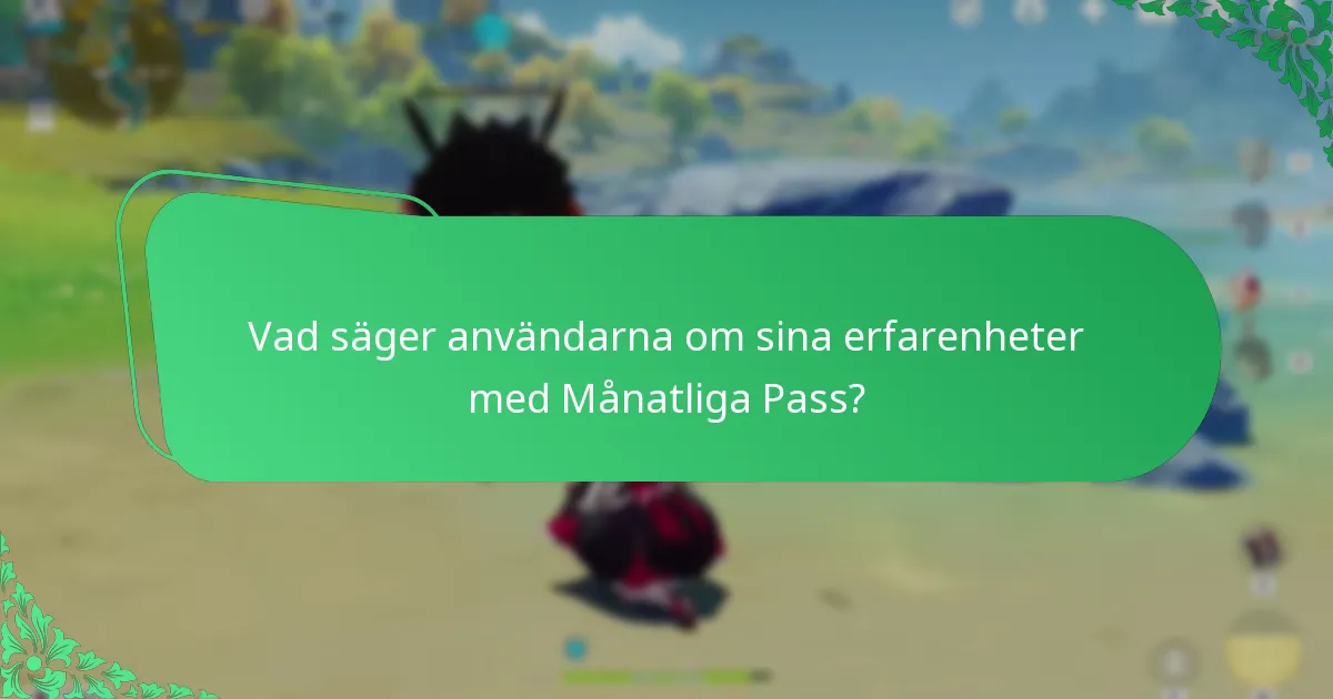 Hur jämför sig Genshin Impact Månatliga Pass med andra pass?