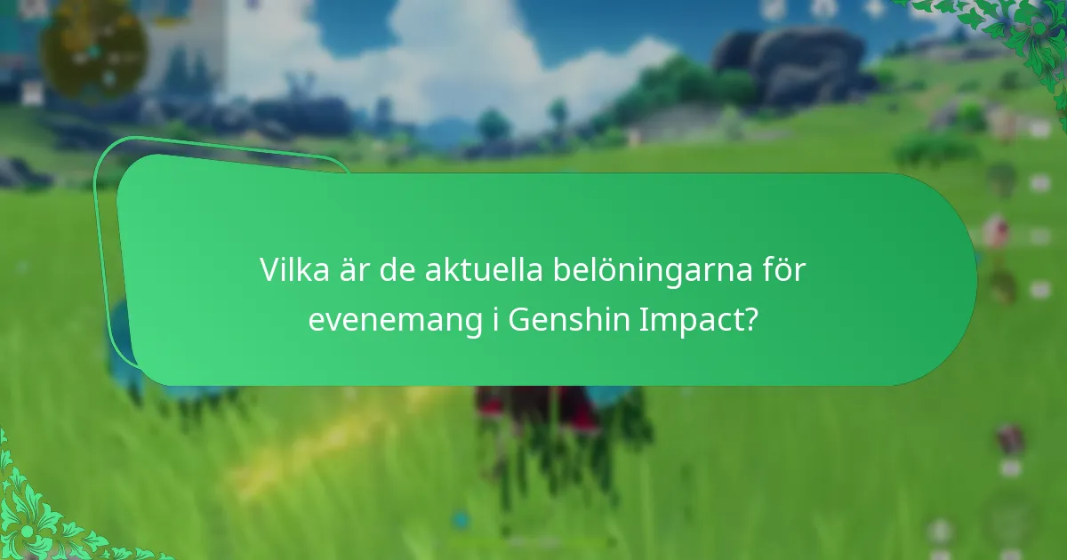 Vilka är diskussionerna inom gemenskapen kring Genshin Impact-evenemang?