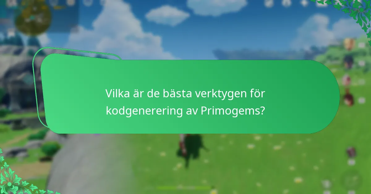 Vilka online-resurser erbjuder giltiga Primogem-koder?